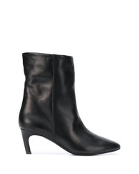 Bottines en cuir noires Marc Ellis