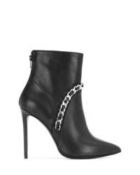 Bottines en cuir noires Marc Ellis