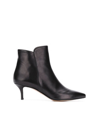 Bottines en cuir noires Marc Ellis