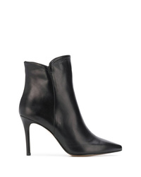 Bottines en cuir noires Marc Ellis