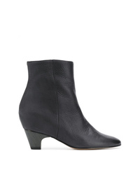 Bottines en cuir noires Marc Ellis