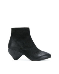 Bottines en cuir noires Marsèll