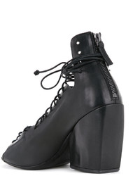 Bottines en cuir noires Marsèll