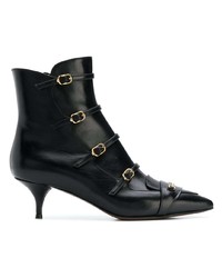 Bottines en cuir noires L'Autre Chose