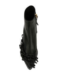 Bottines en cuir noires N°21