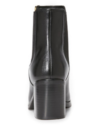 Bottines en cuir noires Tory Burch