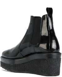 Bottines en cuir noires Pierre Hardy