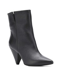 Bottines en cuir noires The Seller