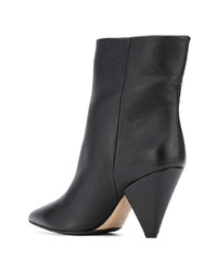 Bottines en cuir noires The Seller