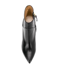 Bottines en cuir noires Francesco Russo