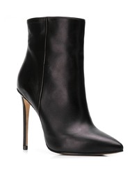 Bottines en cuir noires Marc Ellis