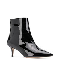 Bottines en cuir noires Marc Ellis