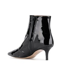 Bottines en cuir noires Marc Ellis