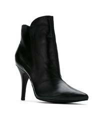 Bottines en cuir noires Schutz