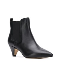 Bottines en cuir noires Sam Edelman