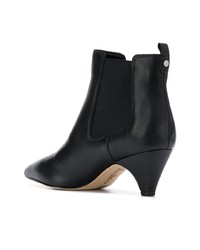 Bottines en cuir noires Sam Edelman