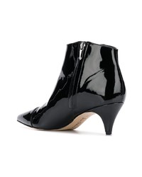 Bottines en cuir noires Sam Edelman