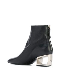 Bottines en cuir noires Premiata