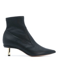 Bottines en cuir noires Nicholas Kirkwood