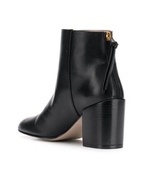 Bottines en cuir noires Stuart Weitzman