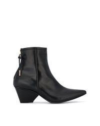 Bottines en cuir noires Reike Nen