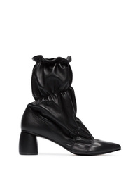 Bottines en cuir noires Reike Nen