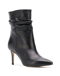 Bottines en cuir noires Marc Ellis