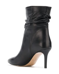 Bottines en cuir noires Marc Ellis