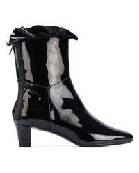 Bottines en cuir noires Philosophy di Lorenzo Serafini