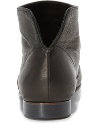 Bottines en cuir noires Coclico