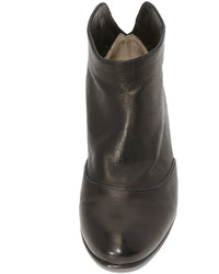 Bottines en cuir noires Coclico