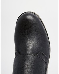 Bottines en cuir noires Park Lane