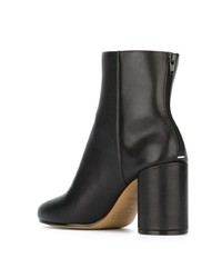 Bottines en cuir noires Maison Margiela