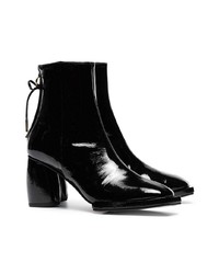 Bottines en cuir noires Reike Nen