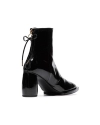 Bottines en cuir noires Reike Nen