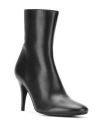 Bottines en cuir noires A.F.Vandevorst