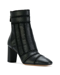 Bottines en cuir noires Alexandre Birman