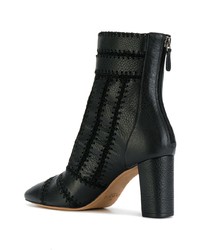 Bottines en cuir noires Alexandre Birman