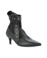 Bottines en cuir noires Nina Zarqua