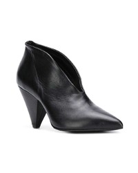 Bottines en cuir noires The Seller