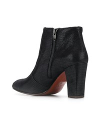 Bottines en cuir noires Chie Mihara