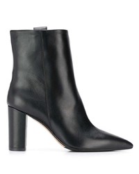 Bottines en cuir noires The Seller