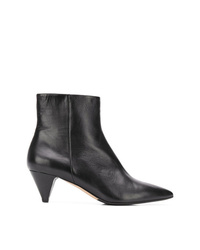 Bottines en cuir noires The Seller