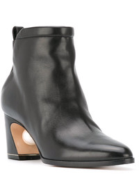 Bottines en cuir noires Nicholas Kirkwood