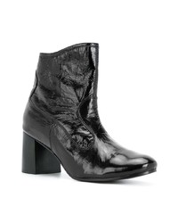 Bottines en cuir noires Calleen Cordero