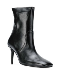 Bottines en cuir noires Dorateymur