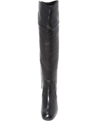 Bottines en cuir noires Stuart Weitzman