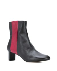 Bottines en cuir noires Joseph