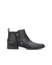 Bottines en cuir noires UGG Australia