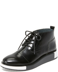 Bottines en cuir noires United Nude